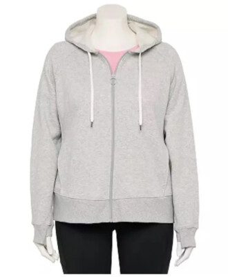 Plus Size Tek Gear UltraSoft Fleece Jacket Zipper Closure Women s Size 4x