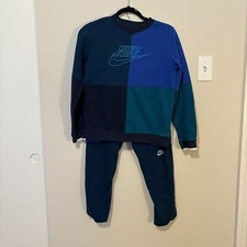 Nike Boys Sweatshirt Sweatpants Matching Set Medium/Large