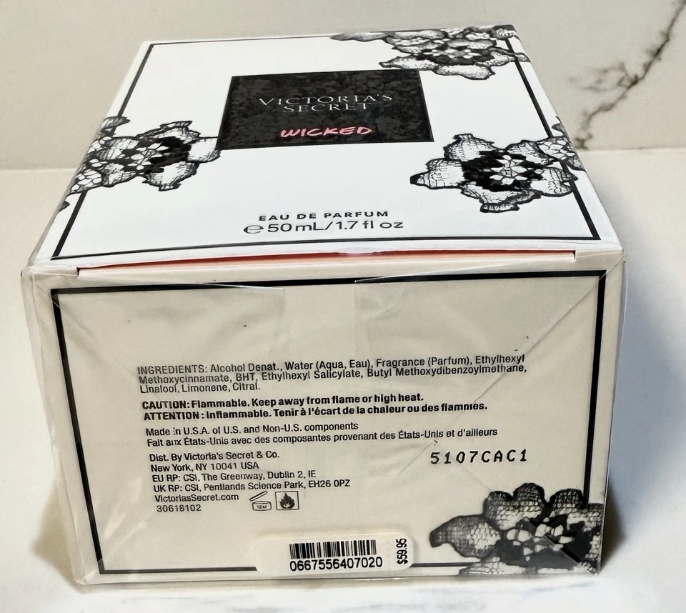 Nuevo Victoria's Secret WICKED Eau De Parfum Perfume 1.7floz/50ml EDP Descontinuado Foto 4 de 4