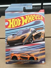 2022 Hot Wheels McLaren P1 Orange Themed Exotics GDG83 2/5 NEW