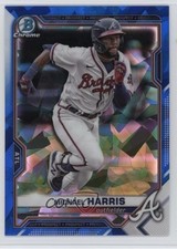 2021 Bowman Chrome Draft Sapphire Edition Michael Harris II #BDC-86 9on