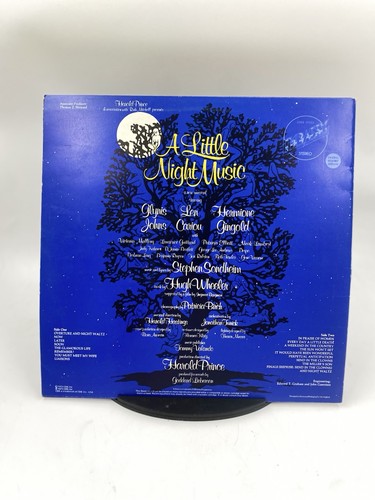 A LITTLE NIGHT MUSIC THE ORIGINAL BROADWAY CAST ALBUM LP VG+/VG+ - Picture 2 of 10