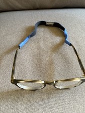 Croakies Eyewear Retainer Okulary przeciwsłoneczne Pasek NIEBIESKI pasuje do opraw 11-17 mm Zmywalne