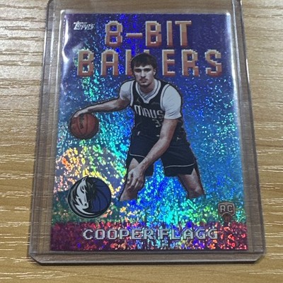 2025-26 Topps Cooper Flagg Holo Foil Rookie RC 8-Bit Ballers SP 8B-31 Mavericks