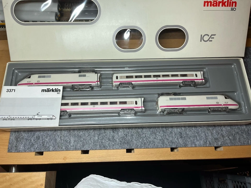 Märklin H0 3371  ICE InterCity-Experimental  4-teilig OVP - Bild 2 von 4