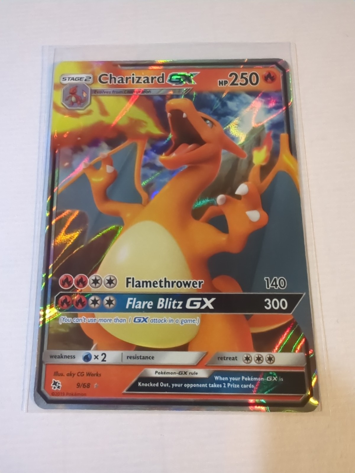 2019 Pokemon Hidden Fates - Charizard GX #9