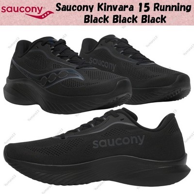 Saucony Kinvara 15 Running Black Schwarz Herren Gr.