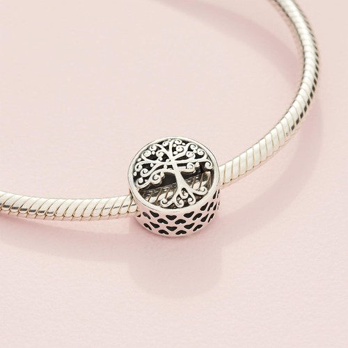 PANDORA Family Tree Charm - 2 inches x 1.75 x 1.6 inches, Silver - Picture 5 of 7