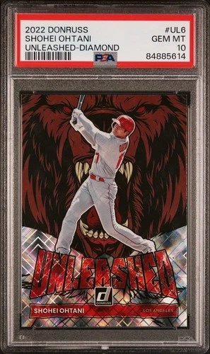 New Listing2022 Donruss #UL6 Shohei Ohtani Unleashed Diamond PSA 10