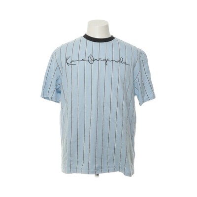 Kani, T-shirt, Größe: M, Blau/Weiß/Schwarz, Baumwolle, Print, Herren #xmI