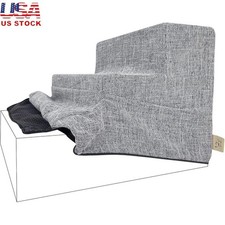 Dog Ramp Cover Non-Slip Stretch Fit Soft Washable Foam Dog Steps Replacement New
