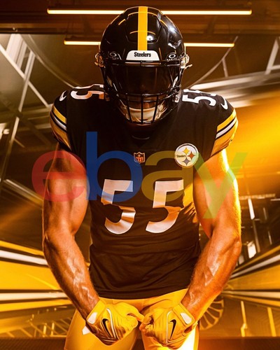 Cole Holcomb Studio Pose Pittsburgh Steelers 8x10 NFL Football Photo