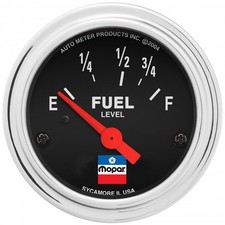 Autometer 880785 Mopar Fuel Level Gauge 73-10 Ohm 2-116 Inch Diameter Autometer 880785 Mopar Fuel Level Gauge 73-10 Ohm 2-116 Inch Diameter