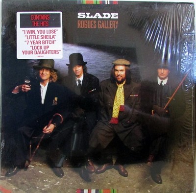Slade-LP-CBS Associated Records FZ 39976 (Rogues Gallery)-1985-VG+