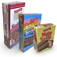 Little Debbie Mega Sized Cakes Combo Packs | Includes: Double Decker Fudge Round