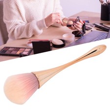 1 Pinceau De Maquillage Fluffy Rose Gold Pour Application De Poudre