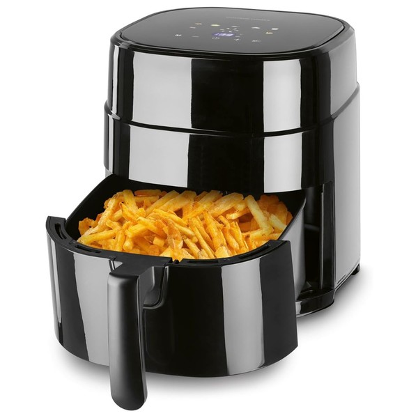Airfryer HeißLuftfritteuse Digital Fryer HeißLuft Fritteuse Schwarz Gourmetmaxx-image