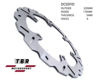 MOTORCYCLE BRAKE ROTORS F FOR DUCATI MULTISTRADA DS 1100 07-09 DC05FID