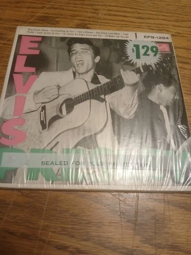 ELVIS 1254 EPB STILL IN SHRINK DOG AT TOP NM 45S