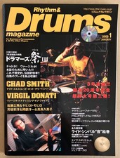 114 Rhythm Drums magazine Rhythm Drums Magazine 2003/01 Chad Smith Virgil D
