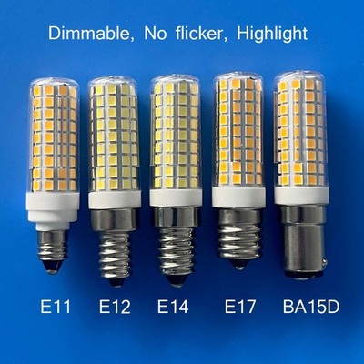 E11/E12/E14/E17/BA15D 1142 96-2835 Dimmable LED Bulb Light Lamp C5 Lights Bulbs