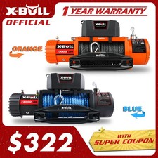 X-bull 12v 12000lbs 13000lbs 12k Winch Synthetic Rope Electric Jeep Truck Winch X-bull 12v 12000lbs 13000lbs 12k Winch Synthetic Rope Electric Jeep Truck Winch