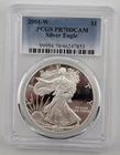 2001 W Proof American Silver Eagle Dollar Coin PCGS Pr70 Dcam Certified