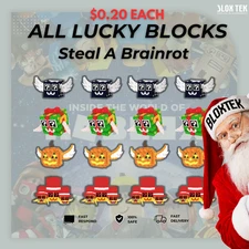 ALL LUCKY BLOCK'S | ALL LUCKY BLOCK'S | CHEAP & TRUSTED | STEAL A BRAINROT | SAB