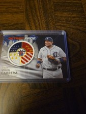 2022 Topps Series 1 -City Flag Patch Commemorative Relics Miguel Cabrera #CFP-MC