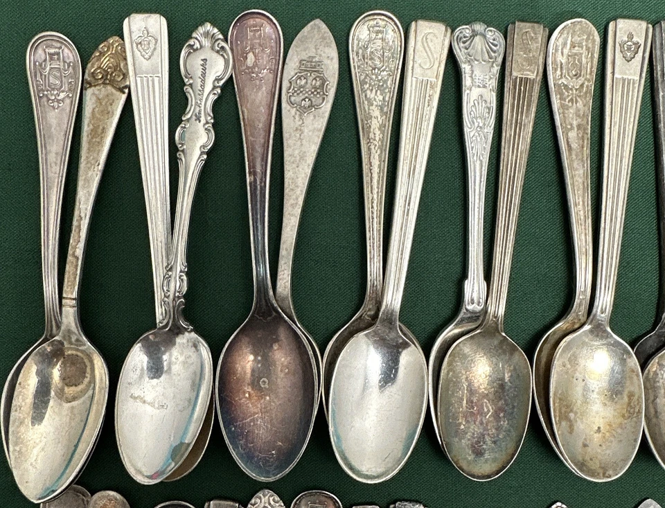 75 шт. ЛОЖЕК HOTEL DEMI посеребренная смесь Waldorf Astoria La Salle Statler и многое другое! - Изображение 2 из 4