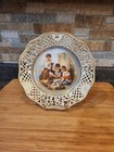 Vintage Schumann Arzberg Germany reticulated porcelain plate "Children at Play". — photo 2