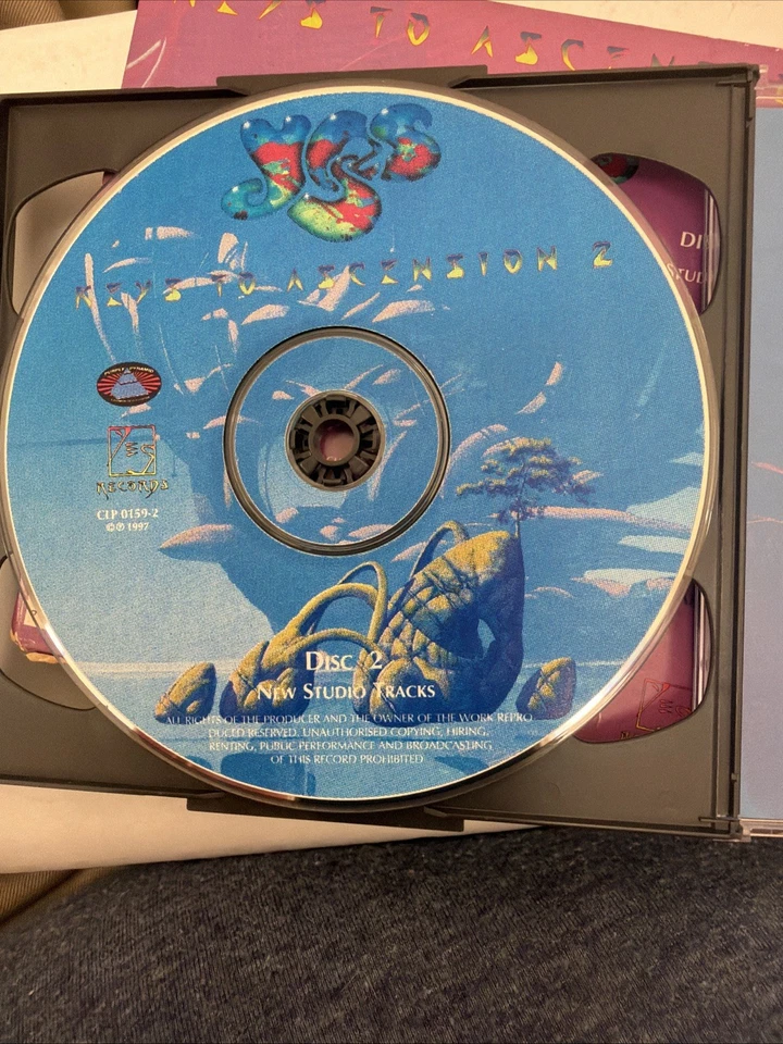 Keys to Ascension 2 by Yes (CD, 1997), 2 Disc RARE Slipcover - Image 4 of 4