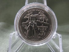 2020 Weir Farm Connecticut West Point Quarter V75 Privy Mark