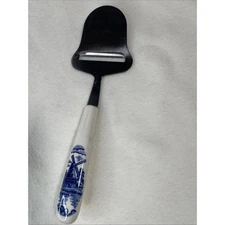 Elesva Holland Windmill Ceramic Handle Cheese Slicer Knife Stainless Steel 9"