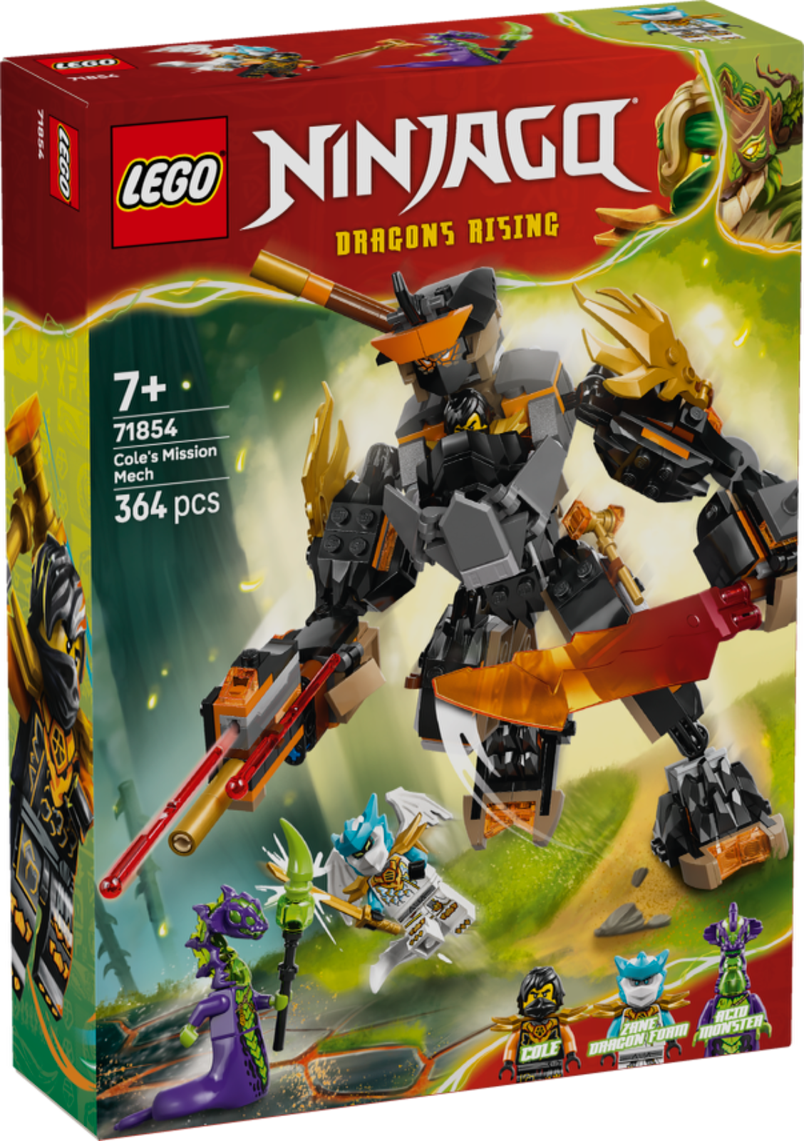 LEGO® NINJAGO® 71854 Coles Action-Mech und Drachen-Zane | Neu | OVP - Bild 17