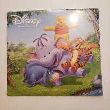 Winnie the Pooh Heffalump Calendar 16 Month 2007 Eeyore Elephant Vtg Disney