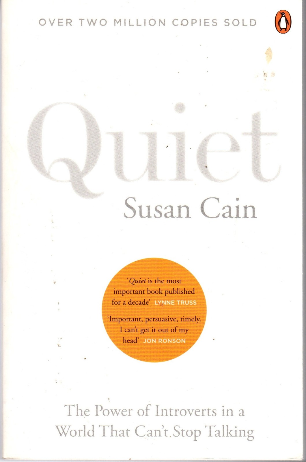 Quiet: The Power of Introverts in a World That ... - Susan Cain - Good - Pape...