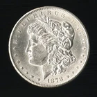 US Coin 1878 CC Carson City Morgan Silver Dollar Lustrous Choice BU NO RESERVE!