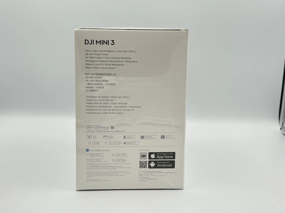 DJI Mini 3 Fly More Combo DJI RC included 4K Drone Gray Fordable from Japan - Image 4 of 4