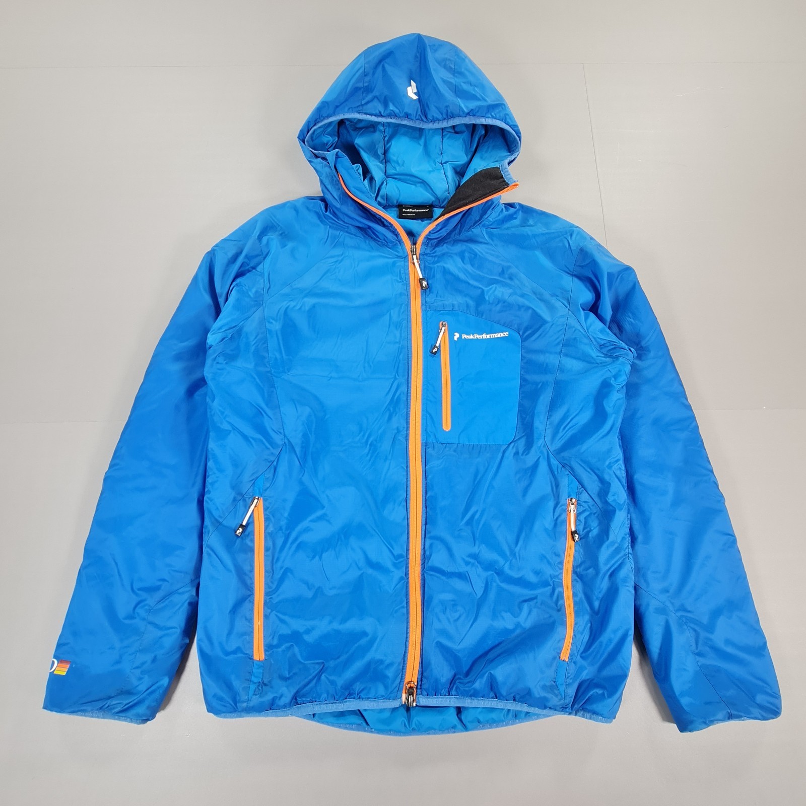 Peak Performance Mens Jacket Blue Medium Puffer H… - image 1