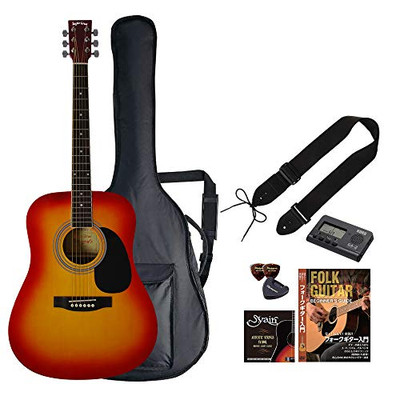 Sepia Crue Acoustic Guitar Beginner's Value Set Western Guitar