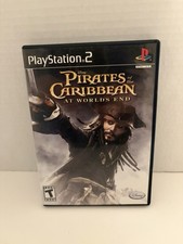 PS2 Pirates of the Caribbean At Worlds End Manual Included
