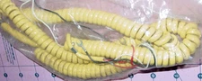 Vintage Western Electric Telephone LONG Yellow Spring Cord H4CJ Hardwired NOS
