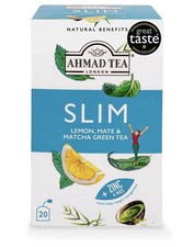 Ahmad Natural Tea Benefit Tea Lemon Mate & Matcha Green Tea Slim Infusion Pack