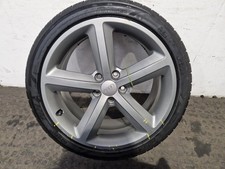 AUDI A4 1PC ALLOY WHEEL 8JX18H2 ET47 W/ TYRE 8E0601025AK1H7
