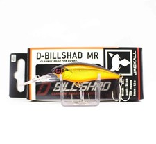 Jackall D-Bill Shad 55 MR Floating Käder Double Clutch Bag Gold Black (2403)