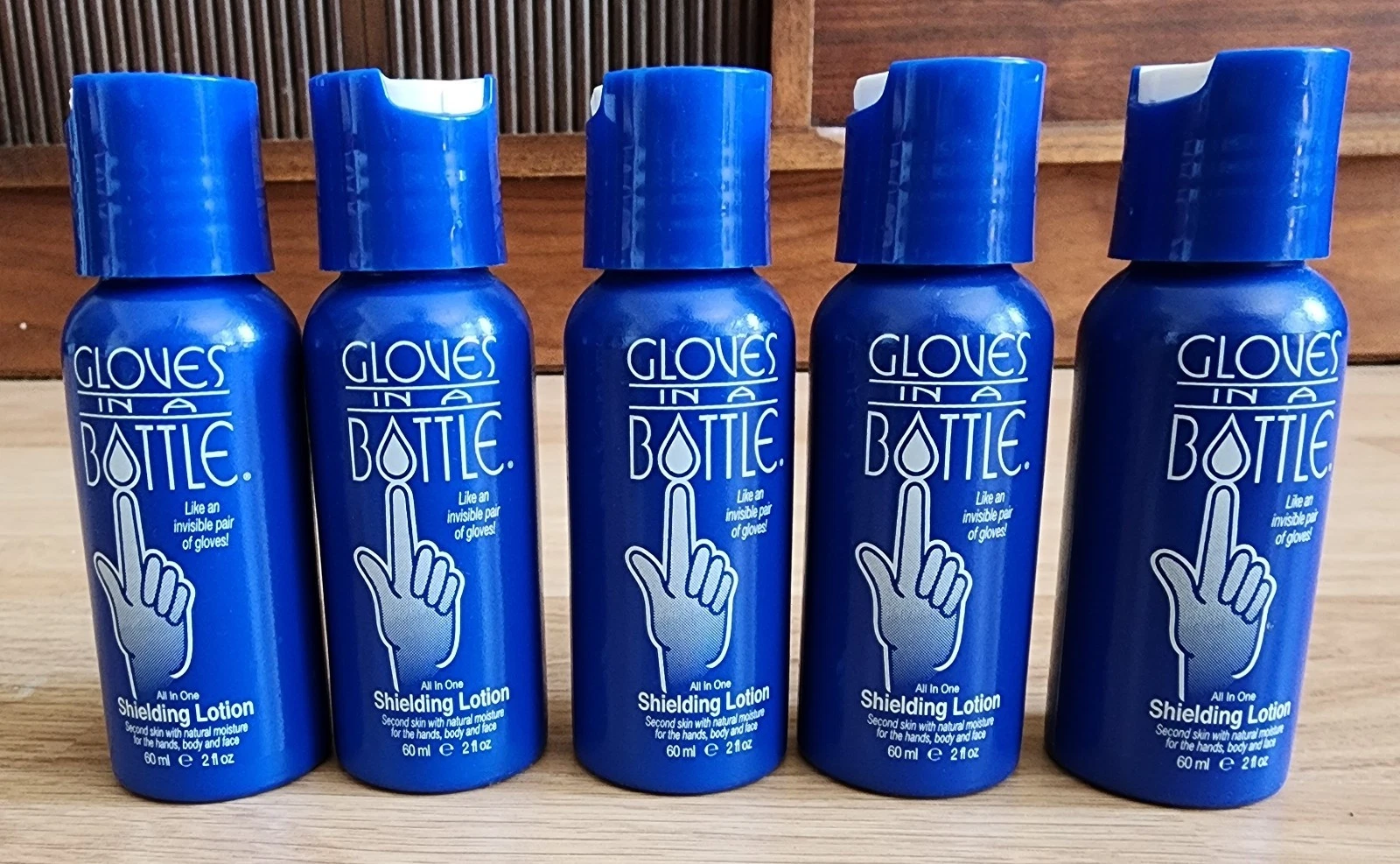 Gloves In A Bottle Hand Shielding Lotion 2 oz Lot 5 Sealed New