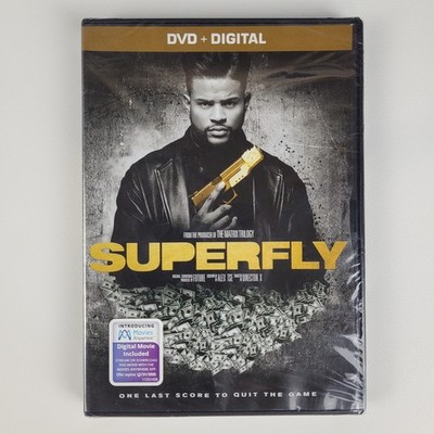 SuperFly DVD 2018 Trevor Jackson Jason Mitchell Crime Drama Factory Sealed