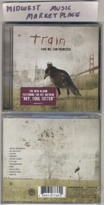 Train - Save Me, San Francisco - Brand New MINT Sealed CD w/ Hype Sticker -Words
