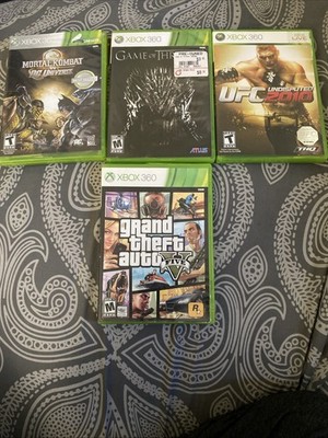 Microsoft Xbox 360 Video Games Lot of 4 Untested